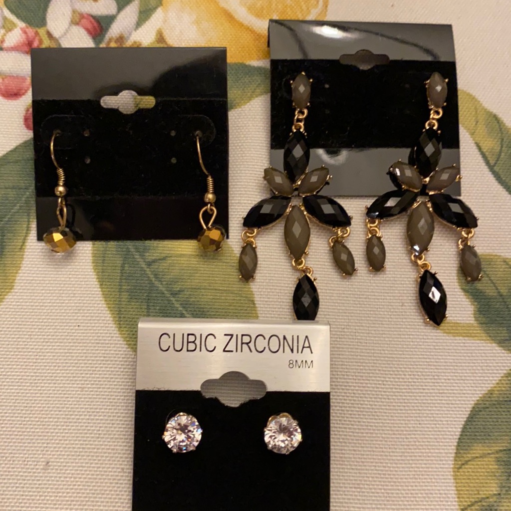 New Trio Of Earrings